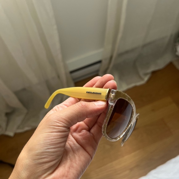 Dolce & Gabbana lace Gold Sunglasses - Picture 6 of 9